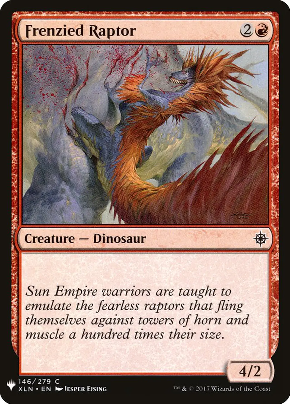 Frenzied Raptor (The List) 1