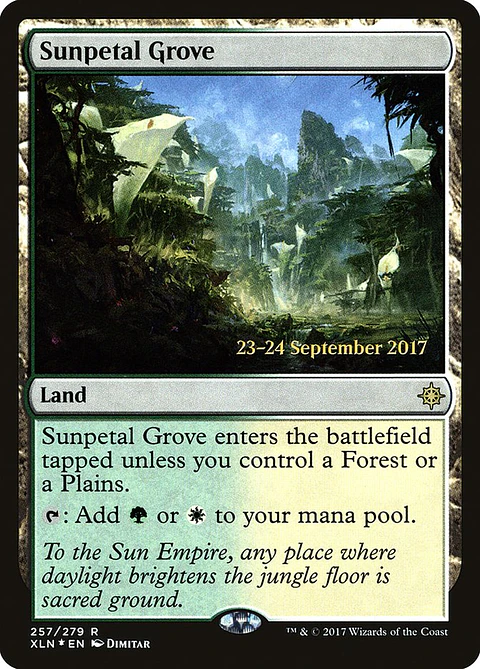 Sunpetal Grove (Pre-release)
