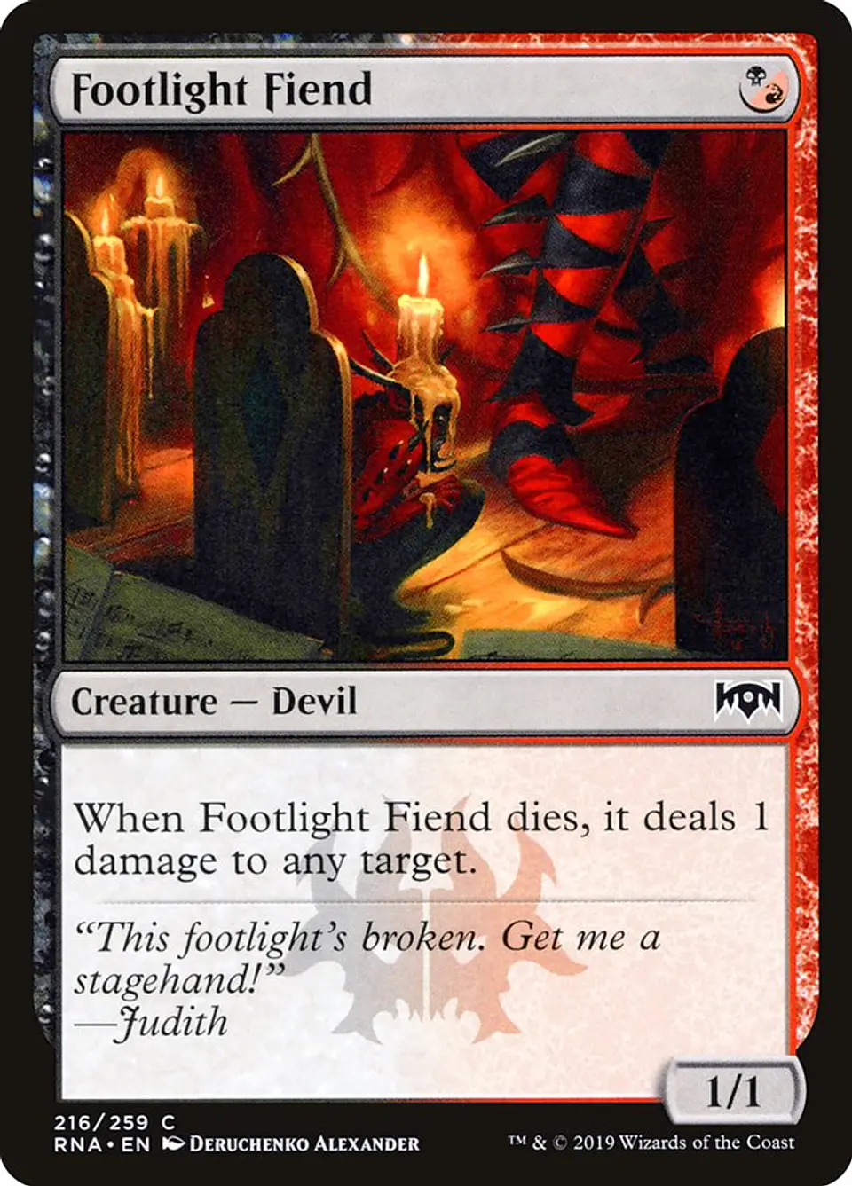 Footlight Fiend 1