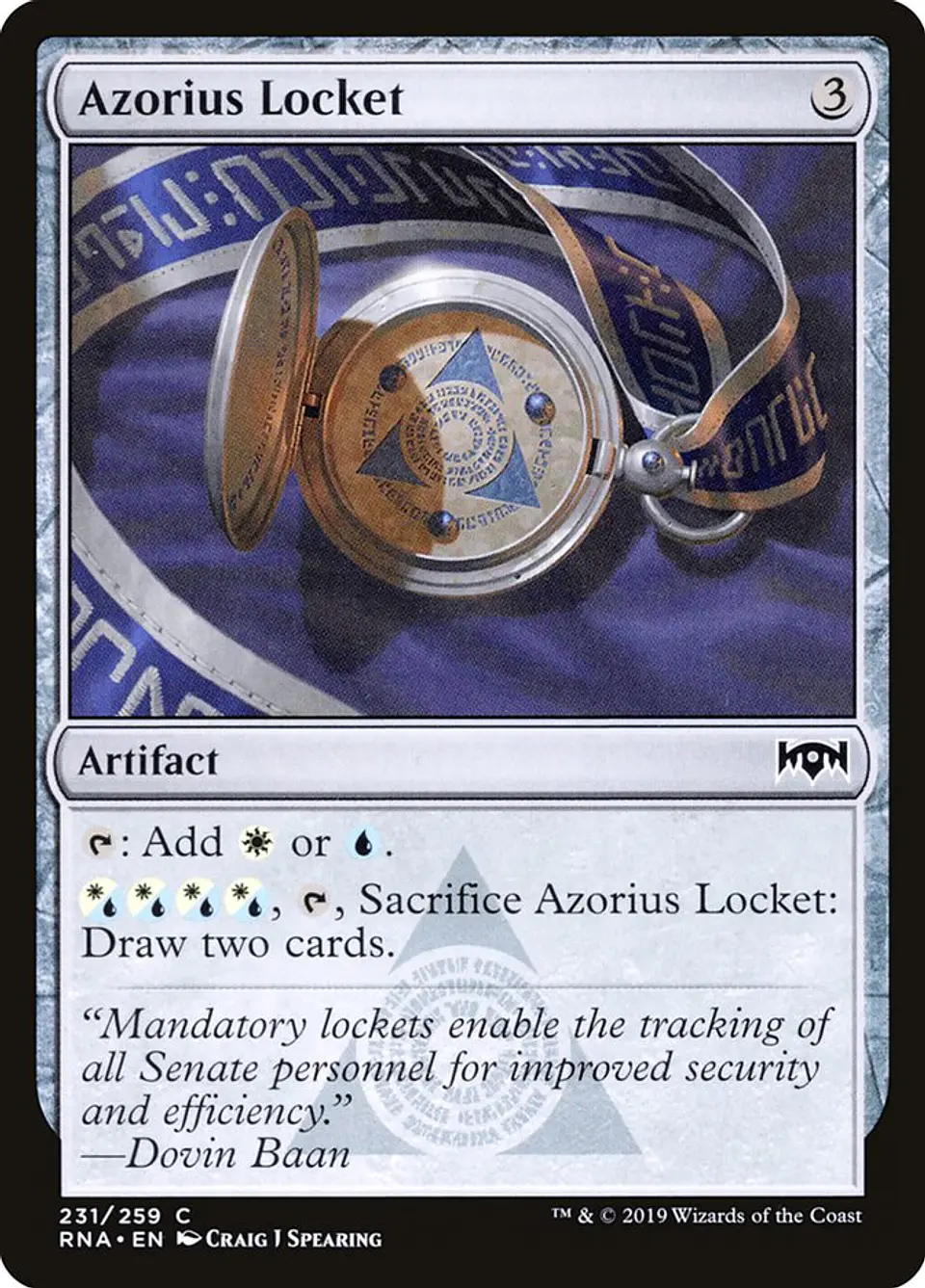 Azorius Locket 1