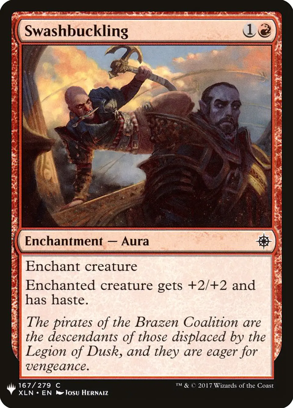 Swashbuckling (The List) 1