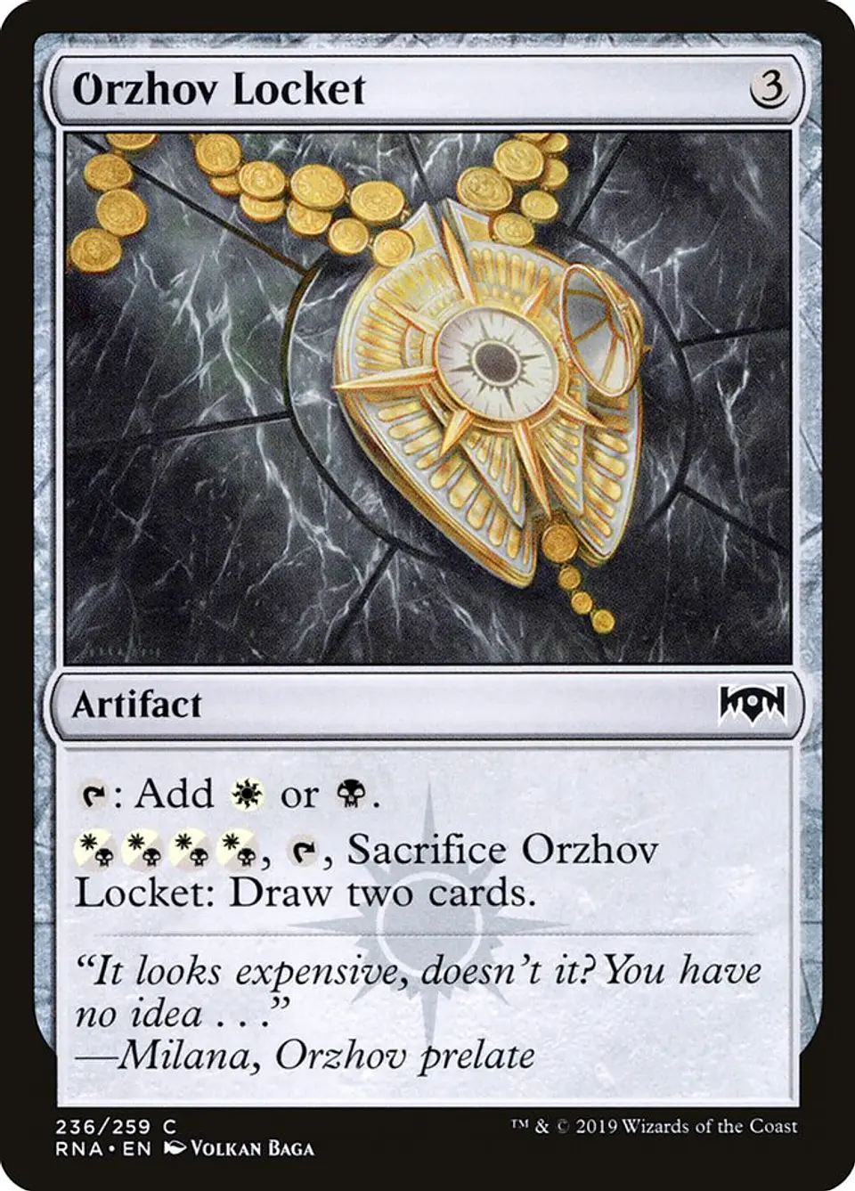 Orzhov Locket 1