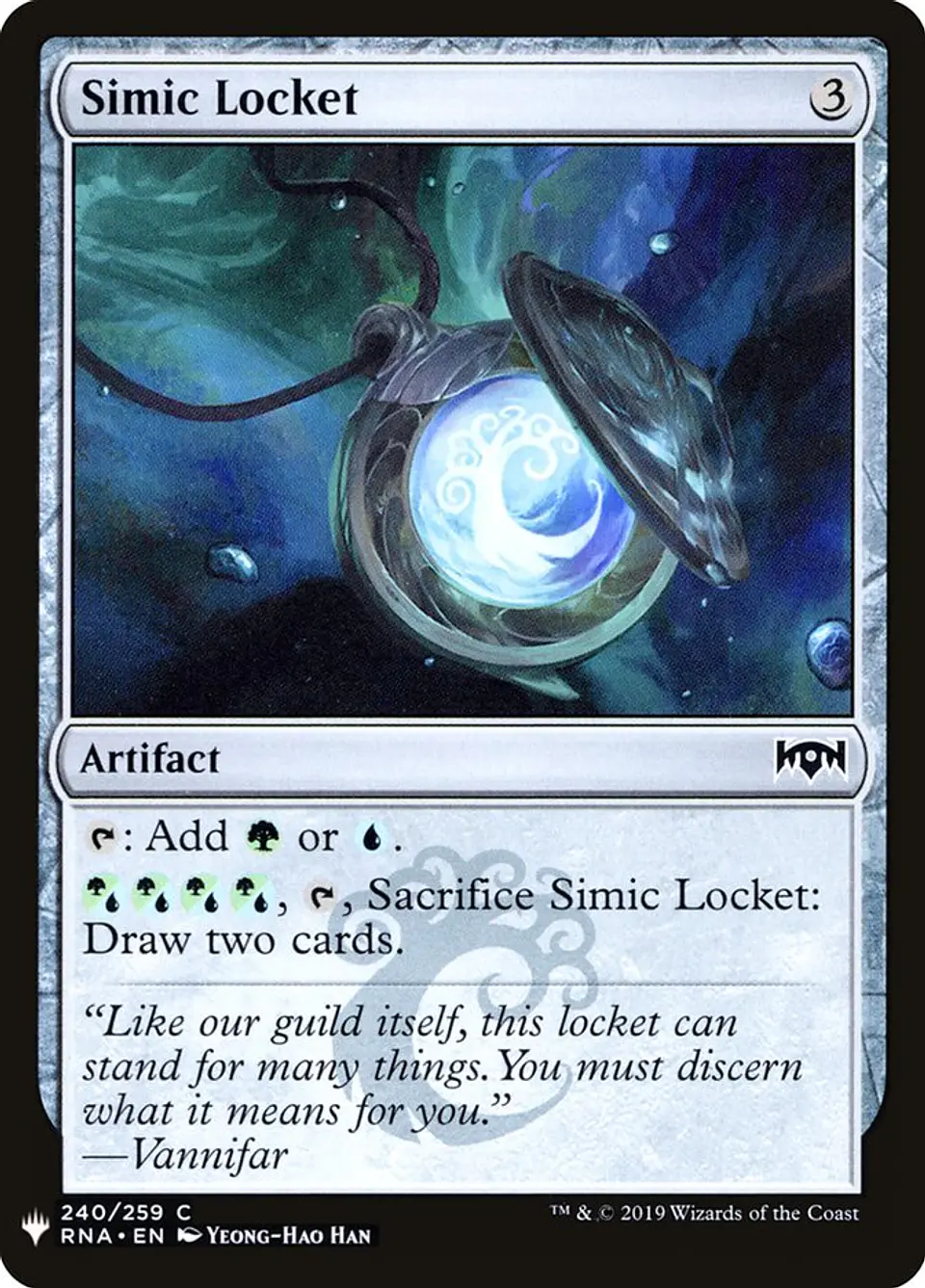 Simic Locket (The List) 1