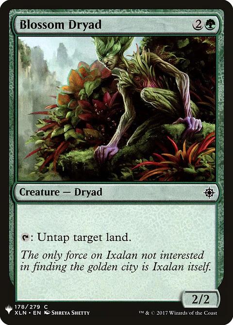 Blossom Dryad (The List)