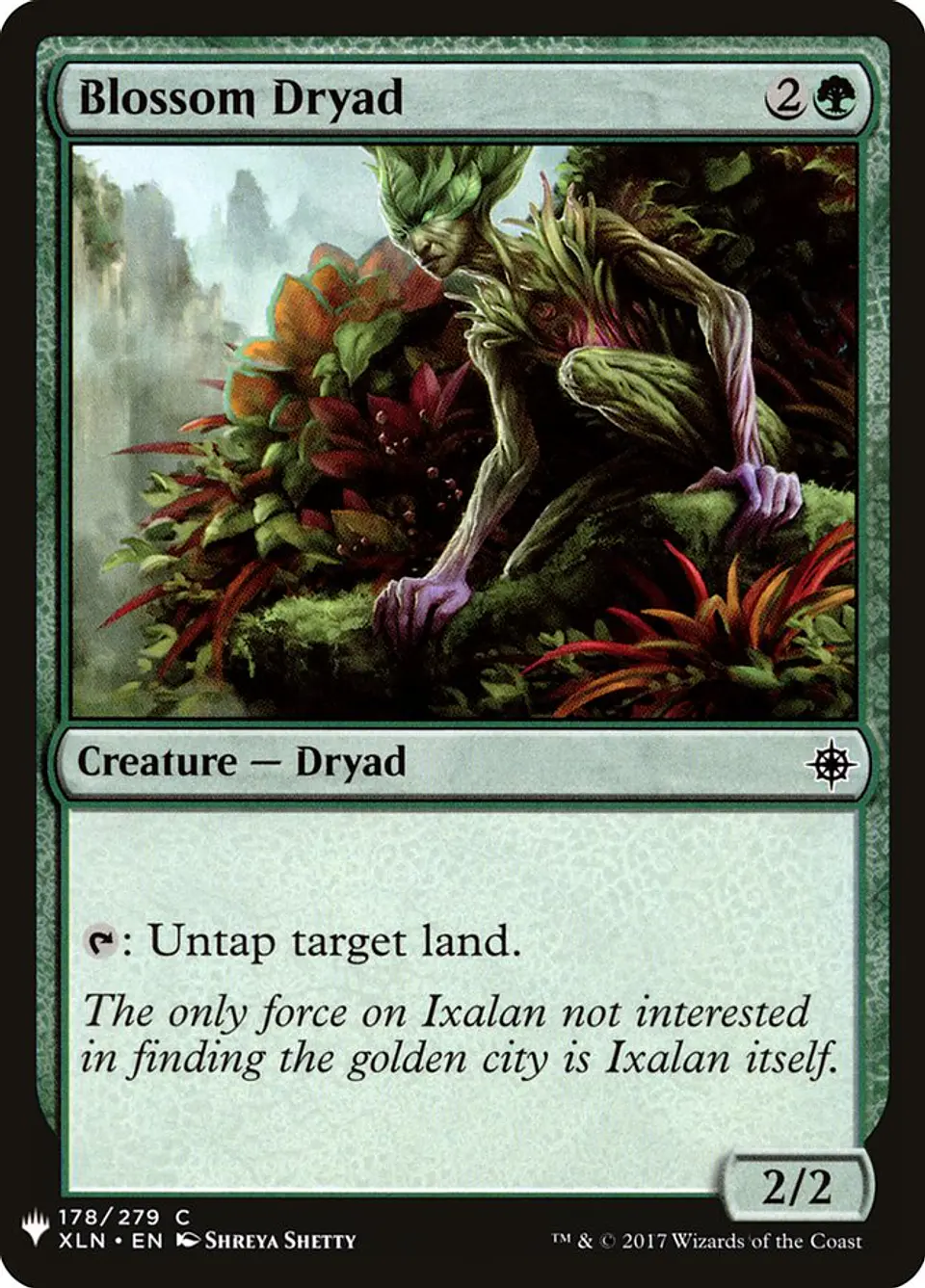 Blossom Dryad (The List) 1
