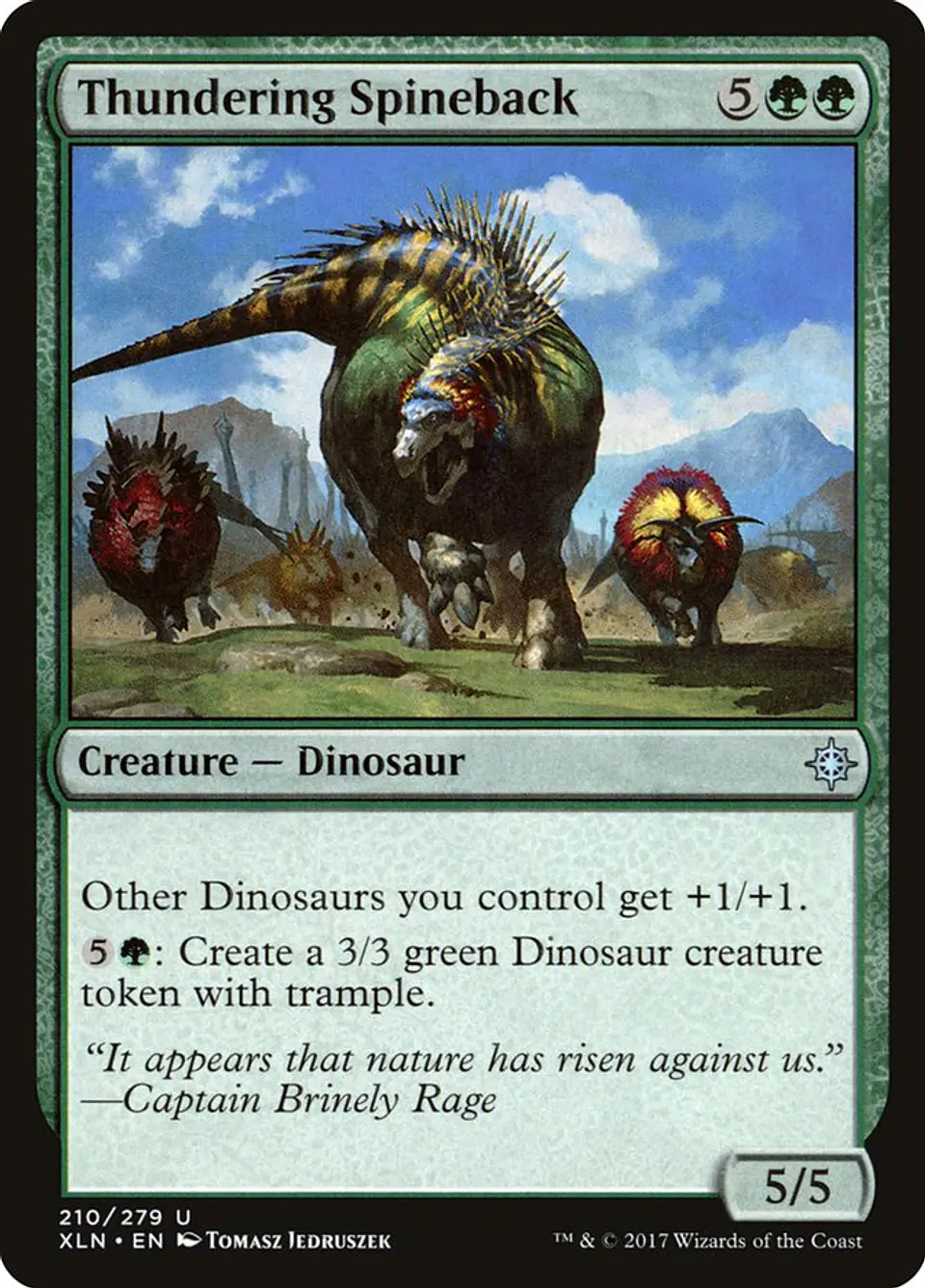 Thundering Spineback 1