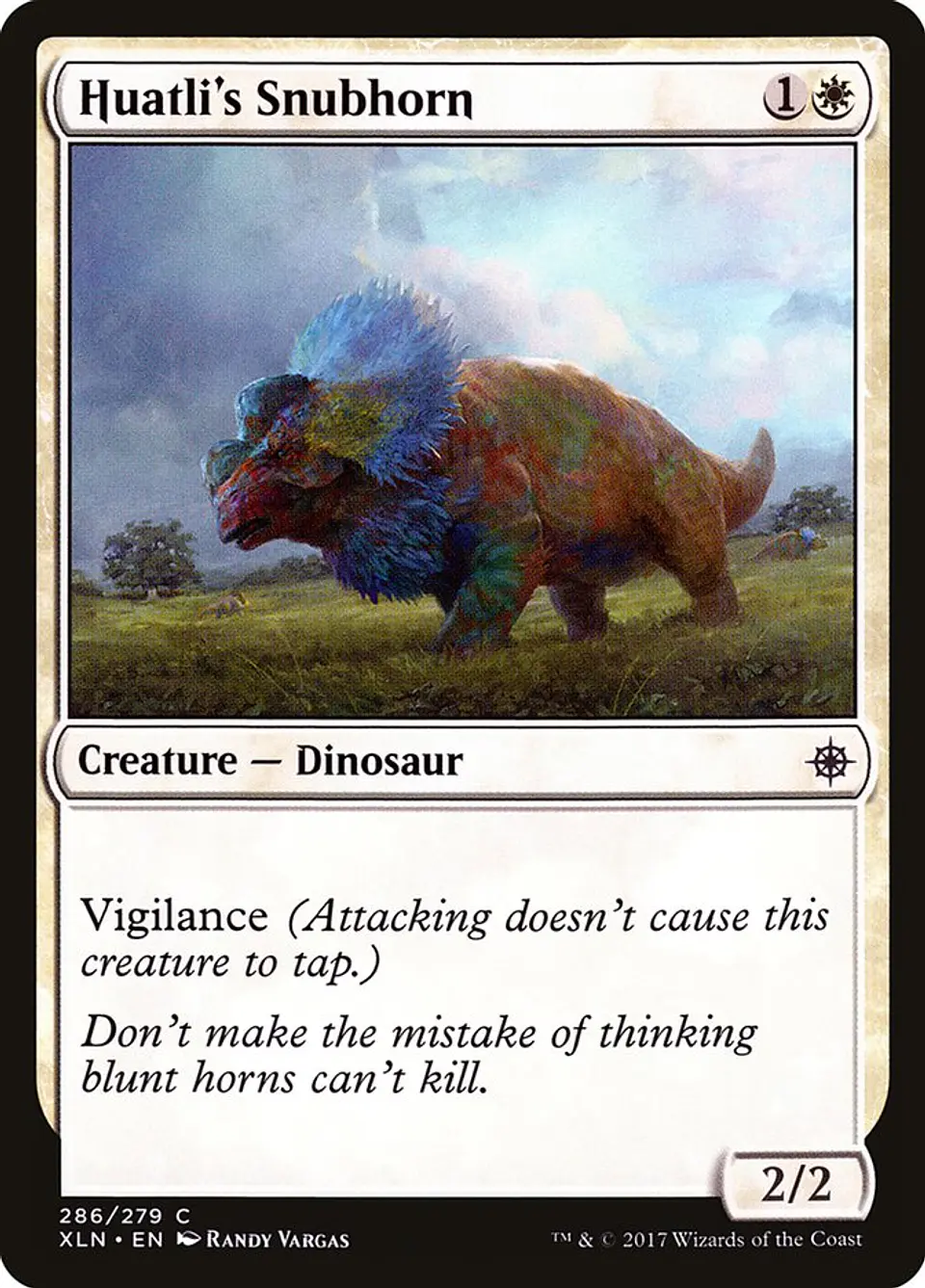 Huatli's Snubhorn 1