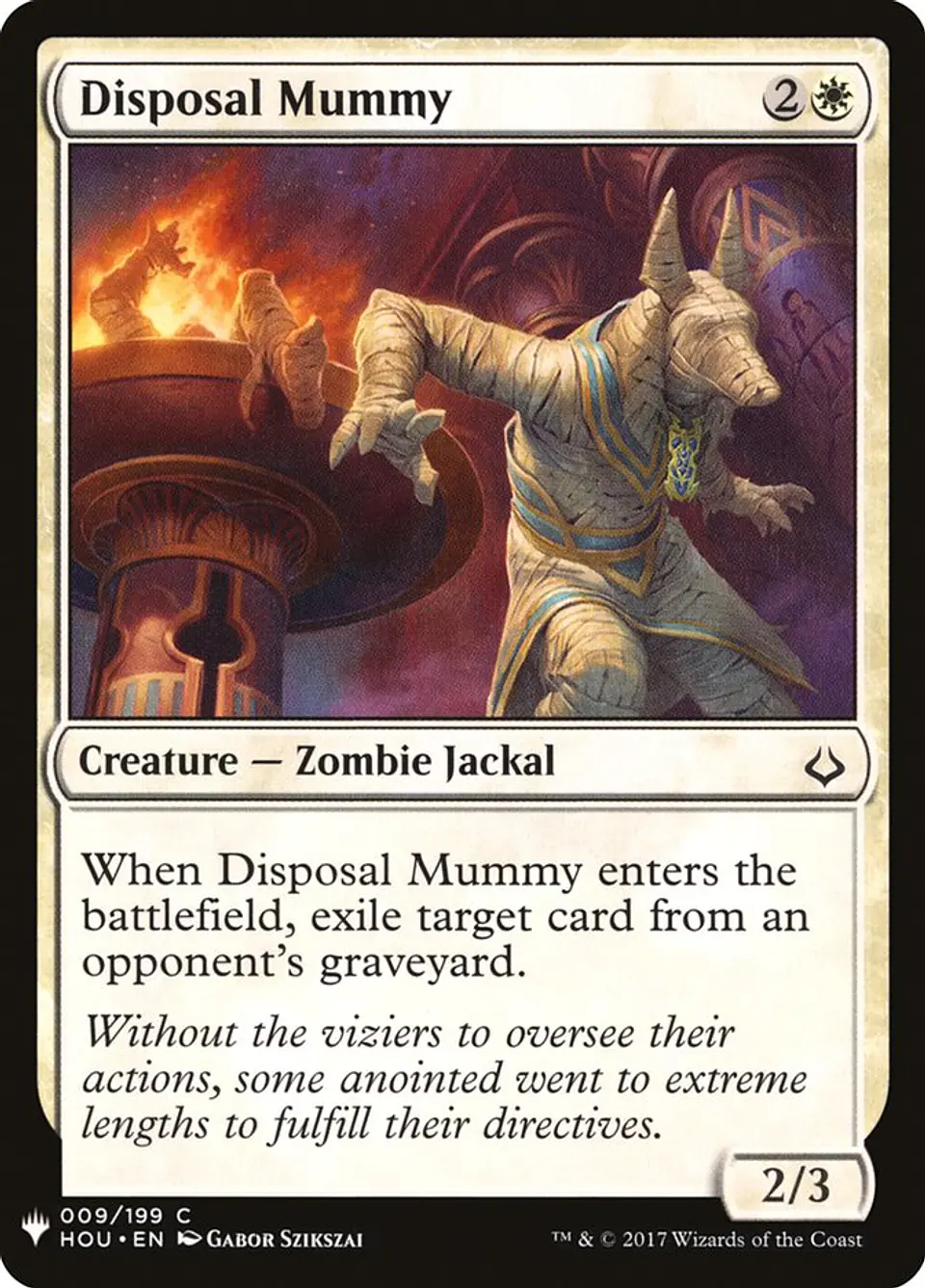 Disposal Mummy (The List) 1