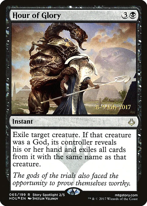 Hour of Glory (Pre-release)