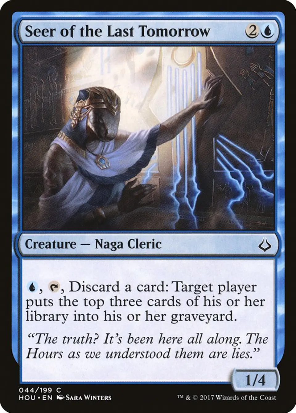 Seer of the Last Tomorrow 1