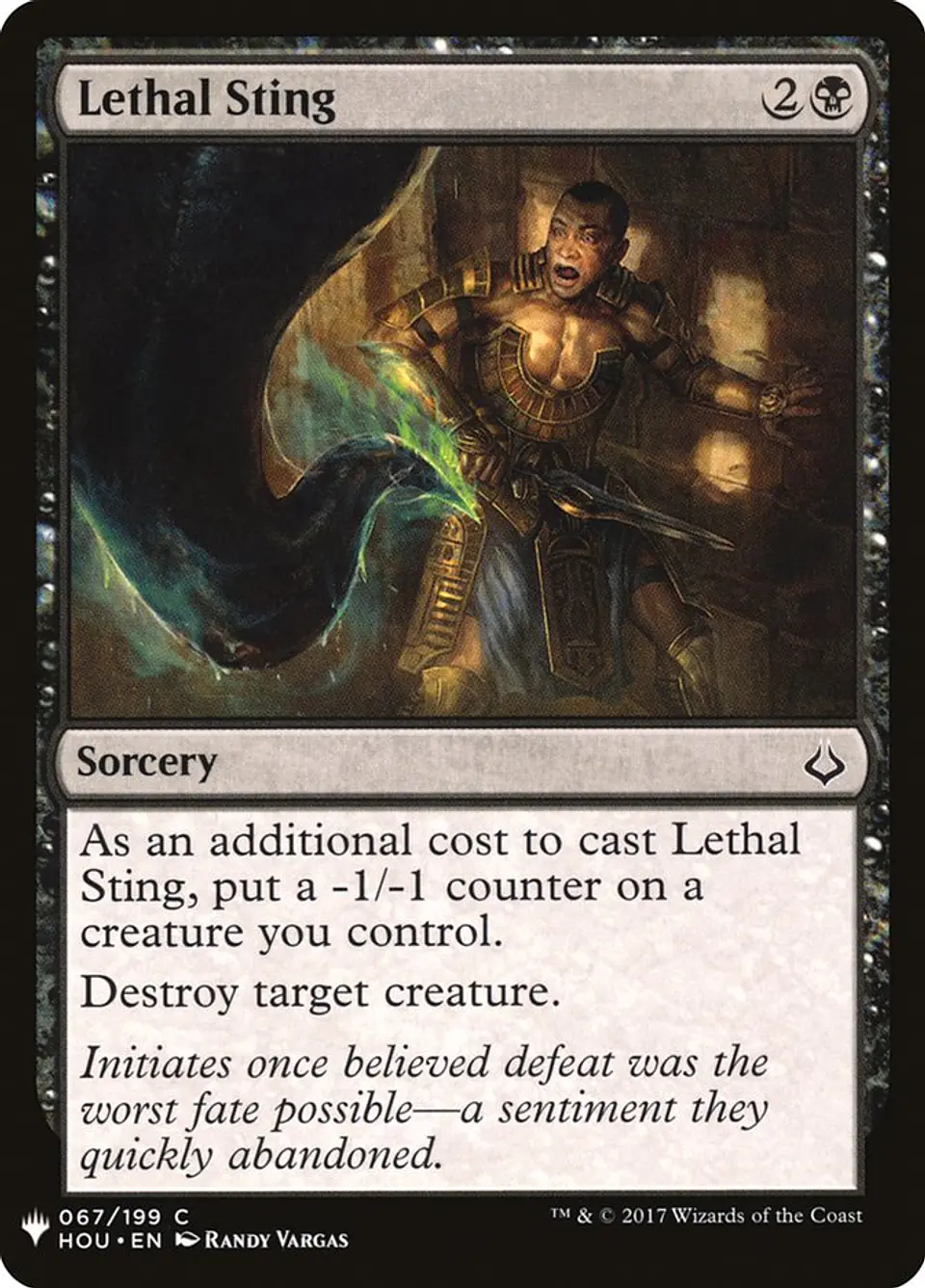 Lethal Sting (The List) 1