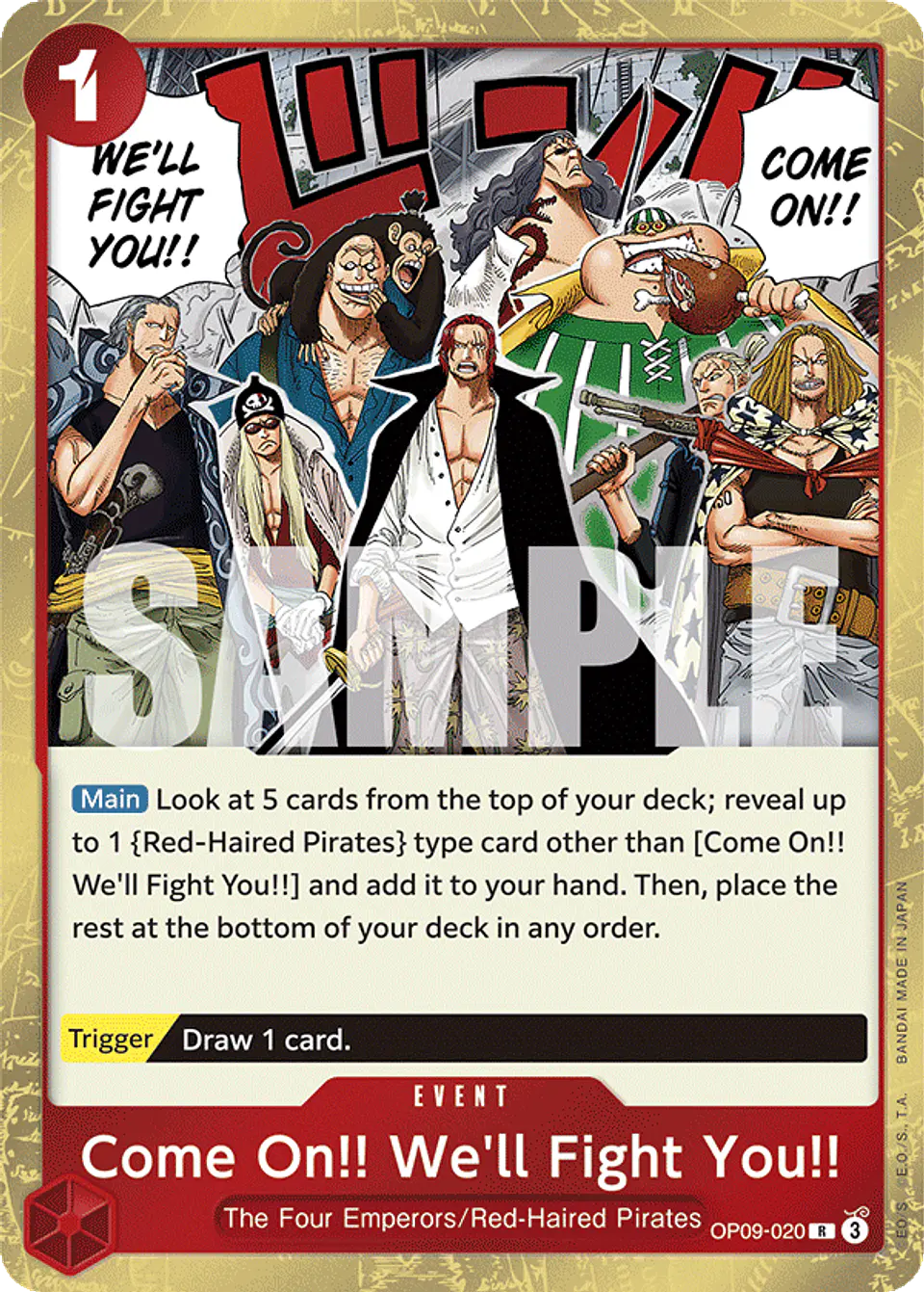 Come On!! We'll Fight You!! 1