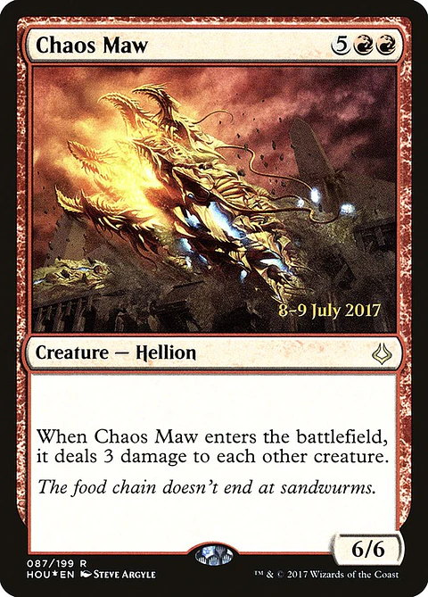 Chaos Maw (Pre-release)