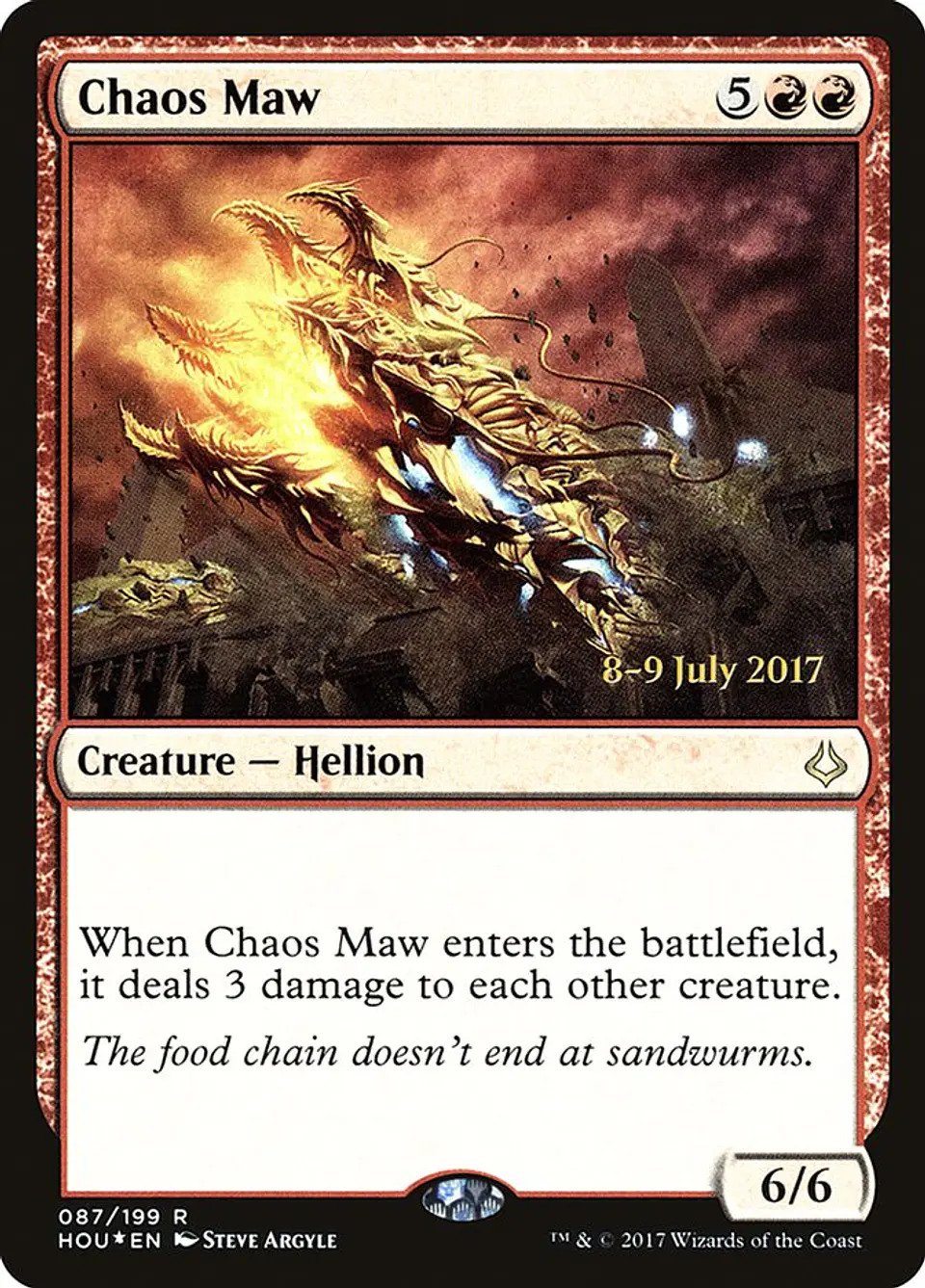 Chaos Maw (Pre-release) 1