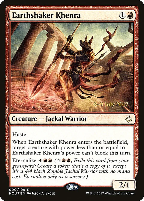 Earthshaker Khenra (Pre-release)