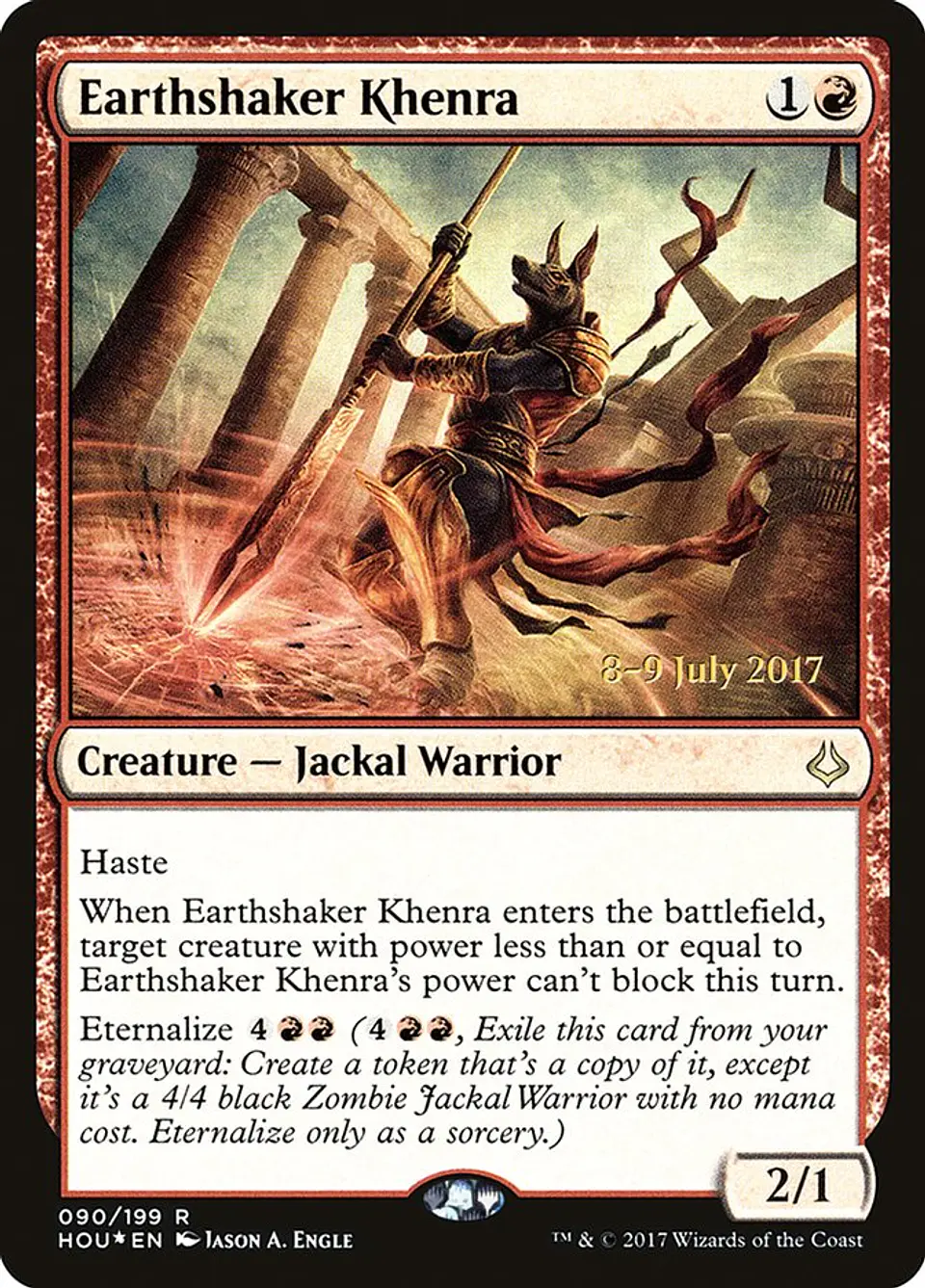 Earthshaker Khenra (Pre-release) 1