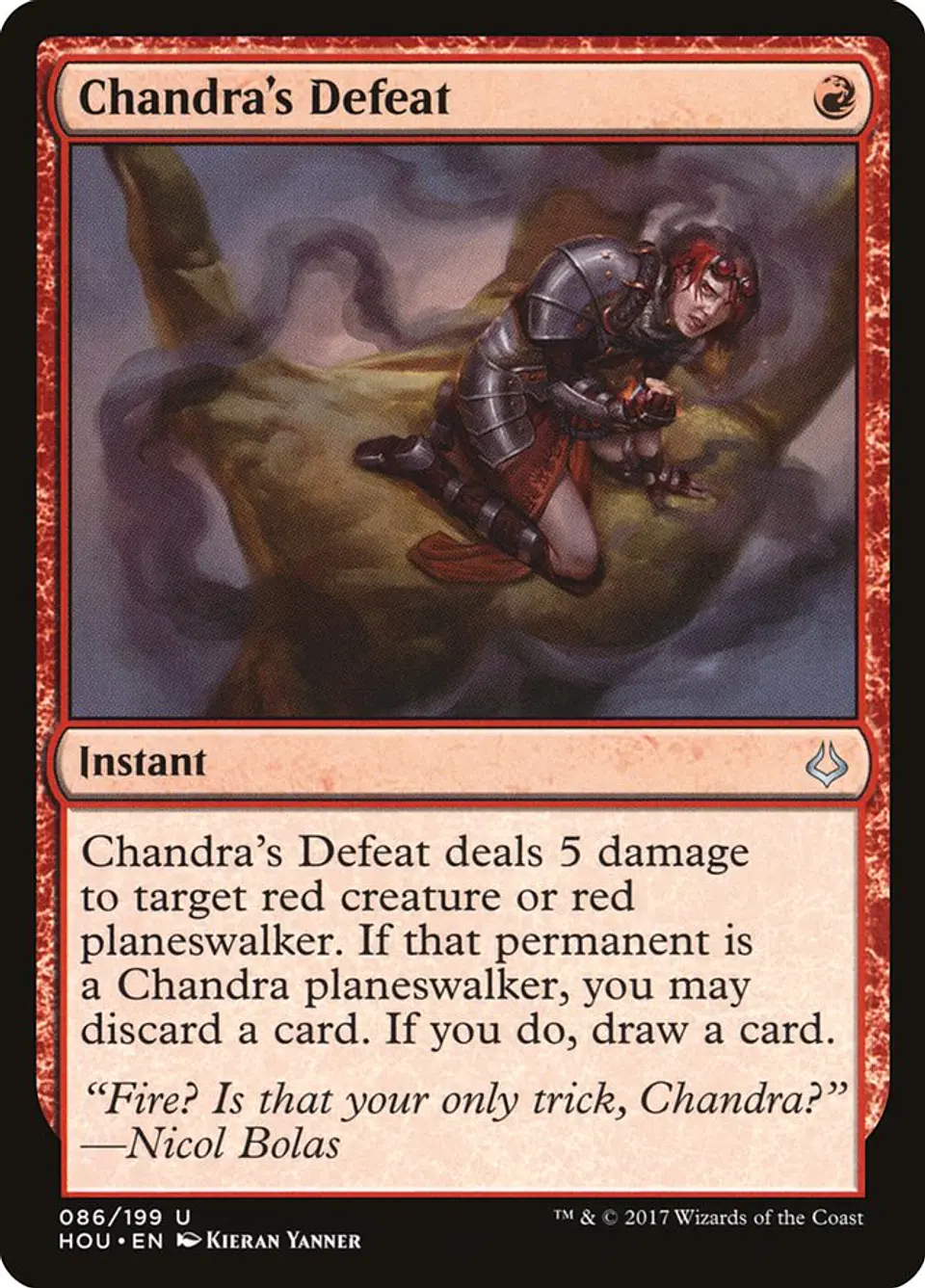 Chandra's Defeat 1