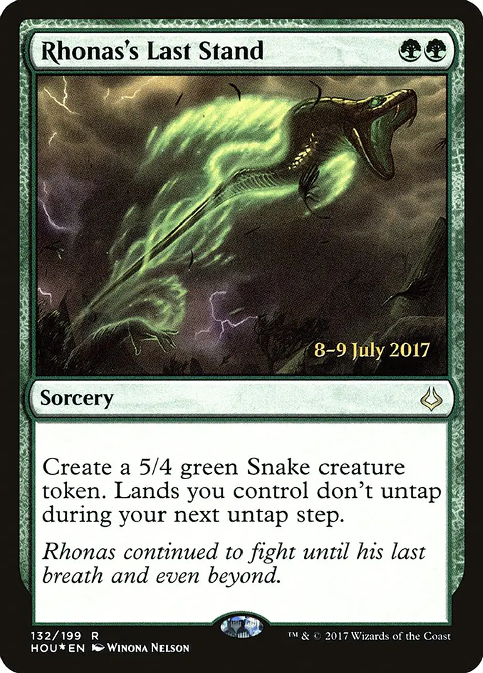 Rhonas's Last Stand (Pre-release) 1