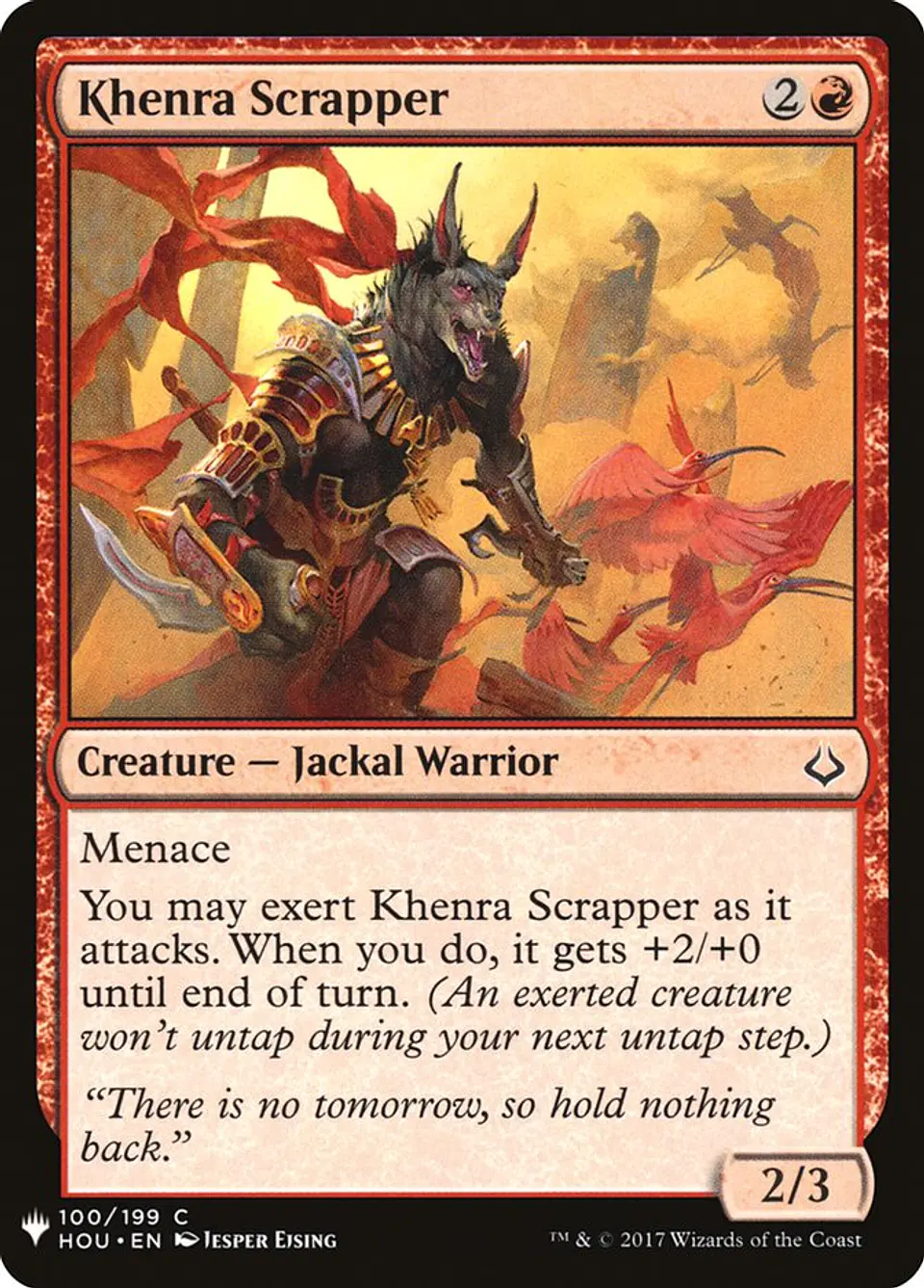 Khenra Scrapper (The List) 1