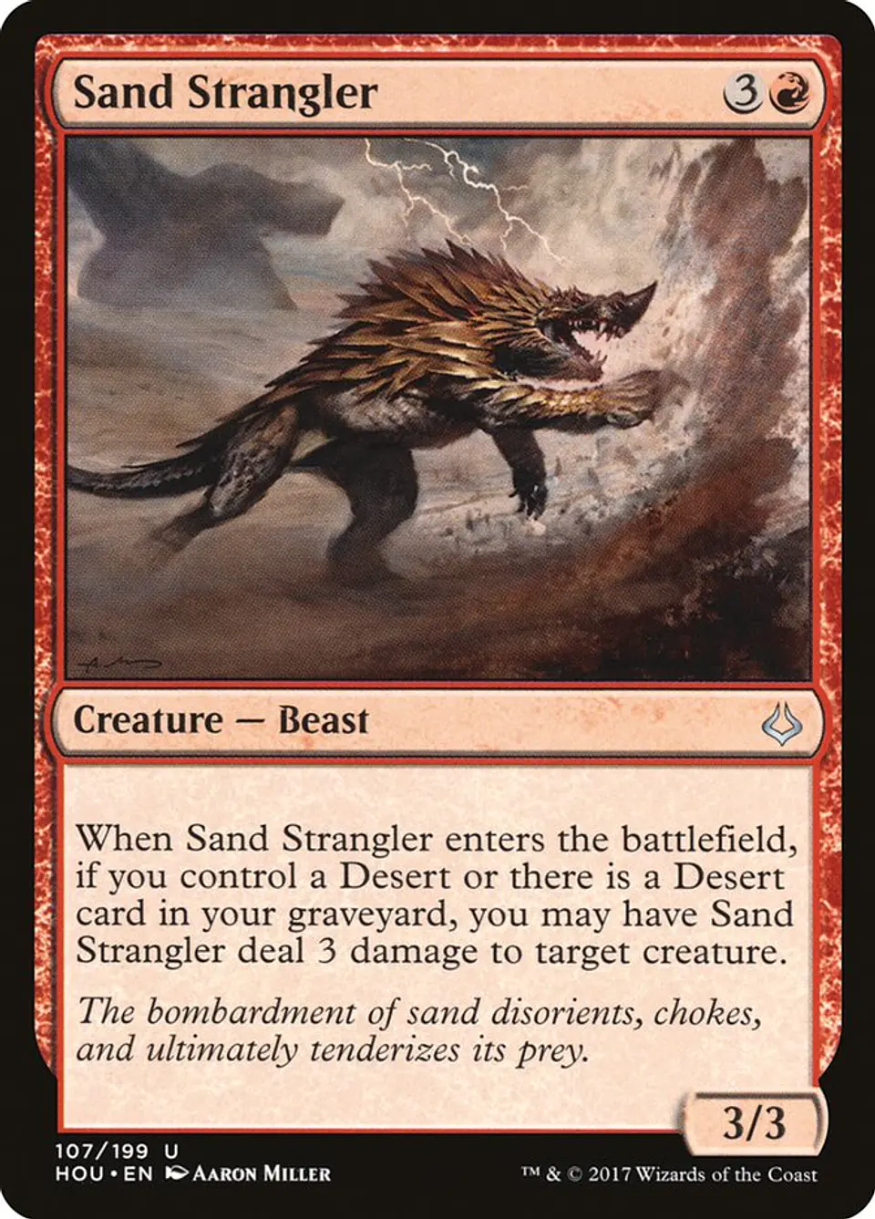 Sand Strangler 1
