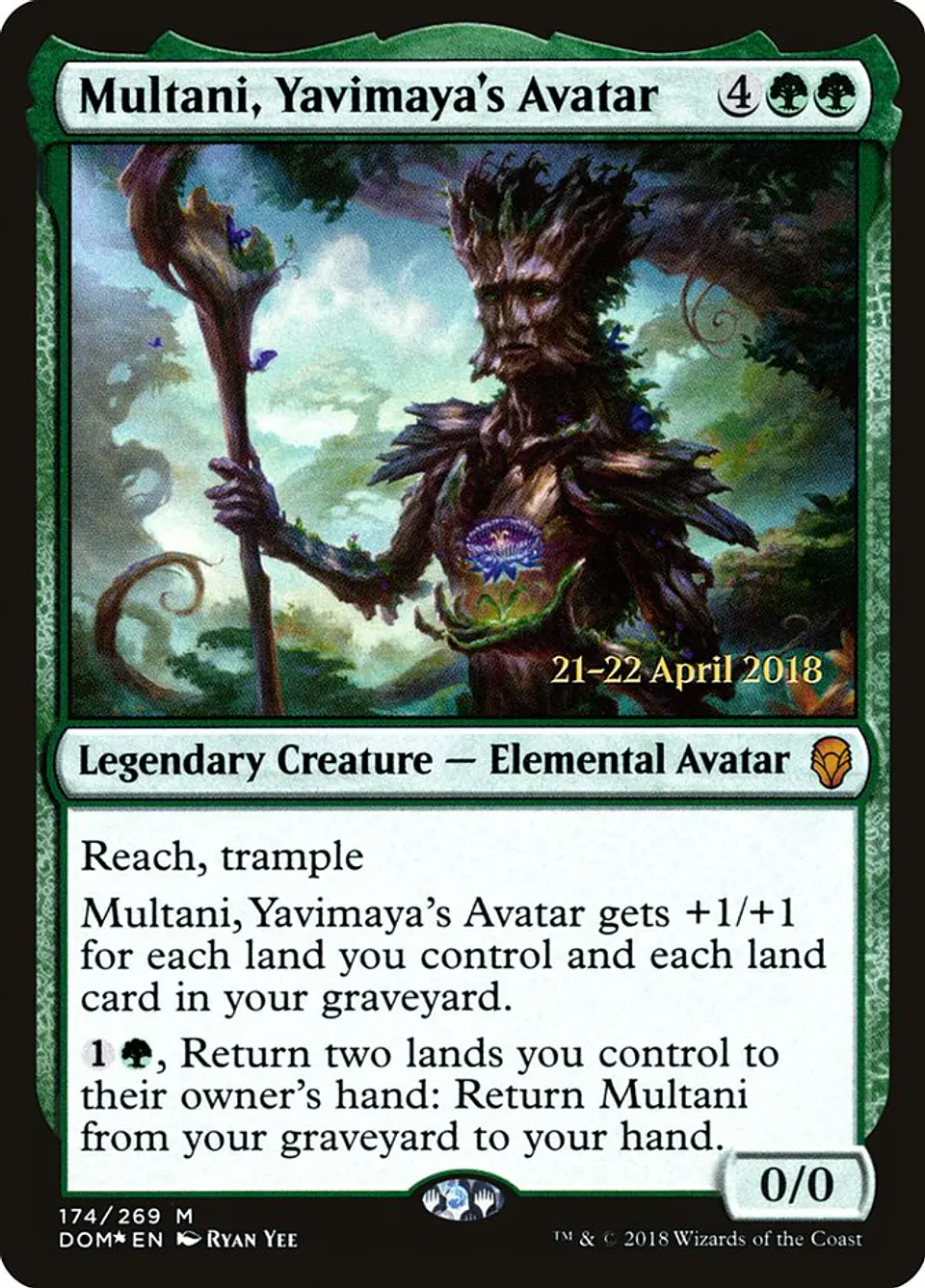 Multani, Yavimaya's Avatar (Pre-release) 1