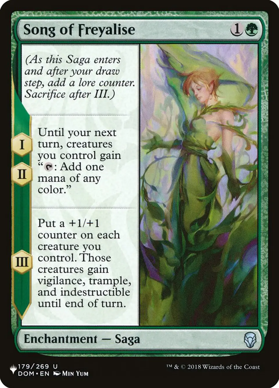 Song of Freyalise (The List) 1