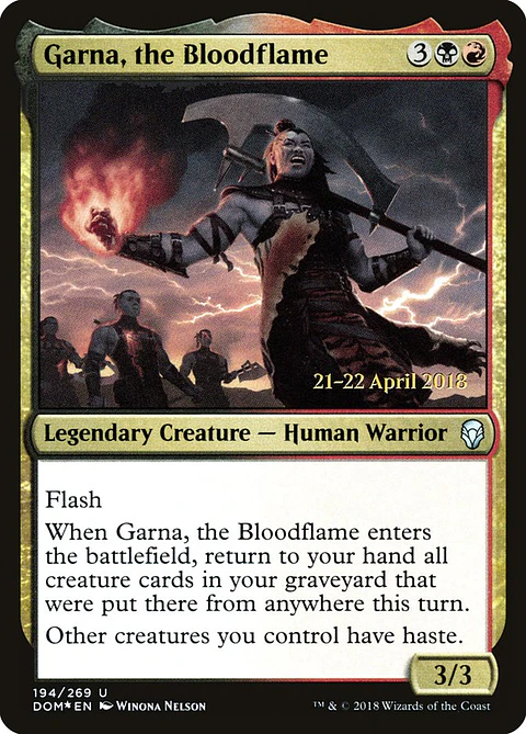 Garna, the Bloodflame (Pre-release)
