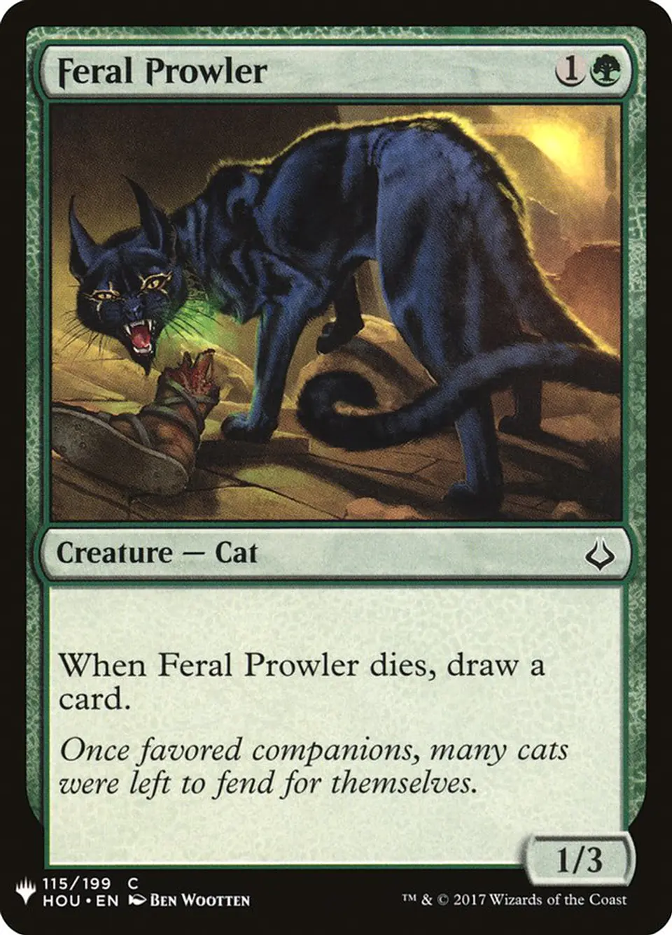 Feral Prowler (The List) 1