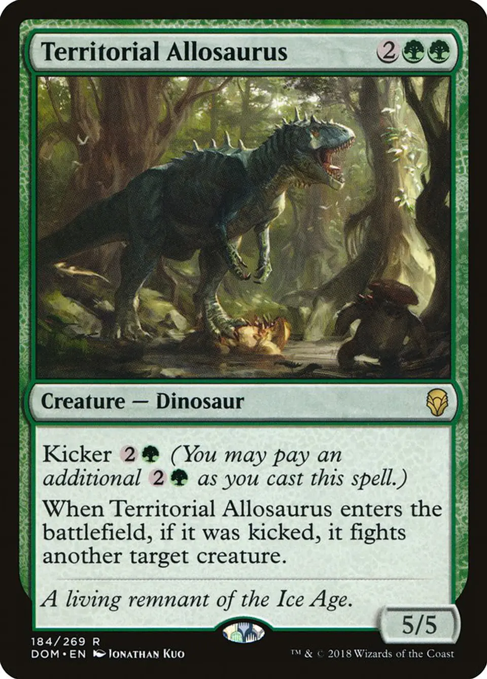 Territorial Allosaurus 1