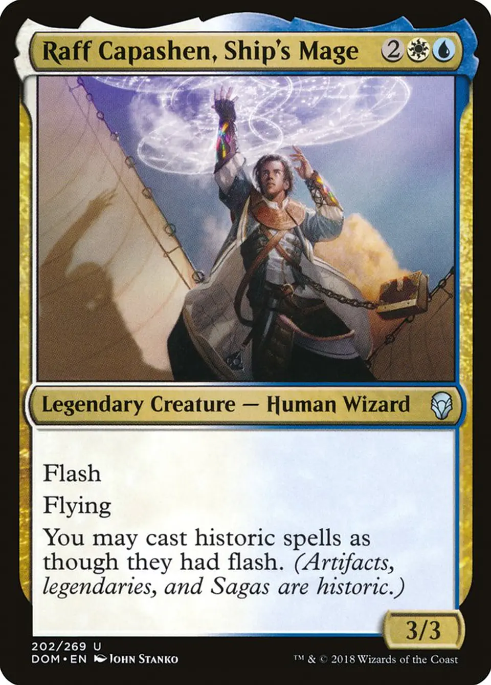 Raff Capashen, Ship's Mage 1