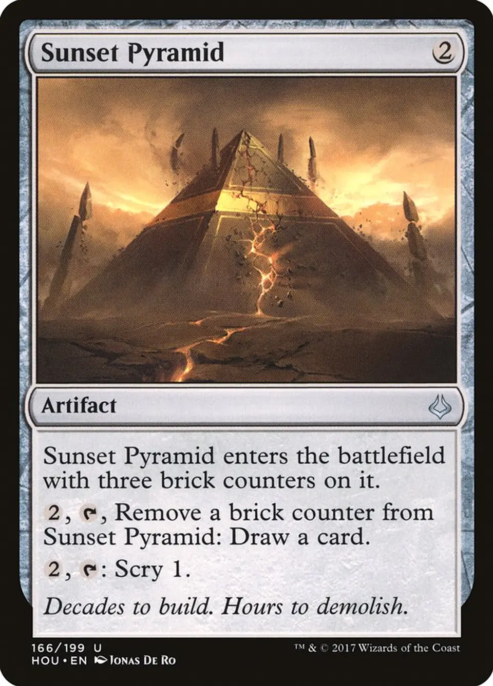 Sunset Pyramid 1