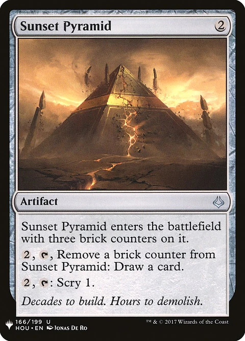 Sunset Pyramid (The List)