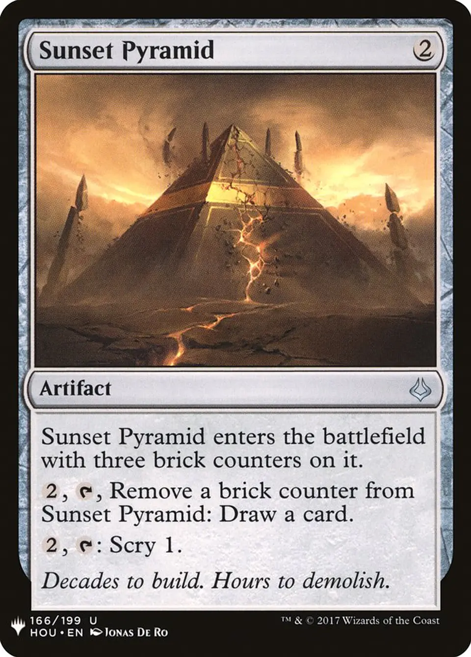 Sunset Pyramid (The List) 1