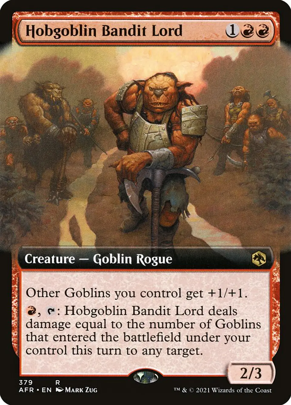 Hobgoblin Bandit Lord (Extended Art) 1