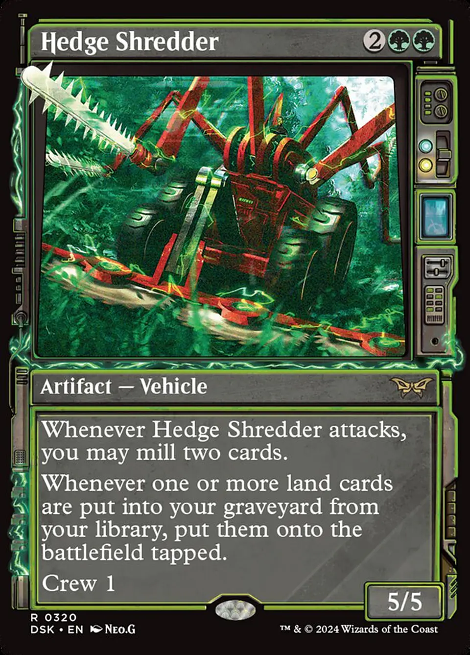 Hedge Shredder (Showcase) 1