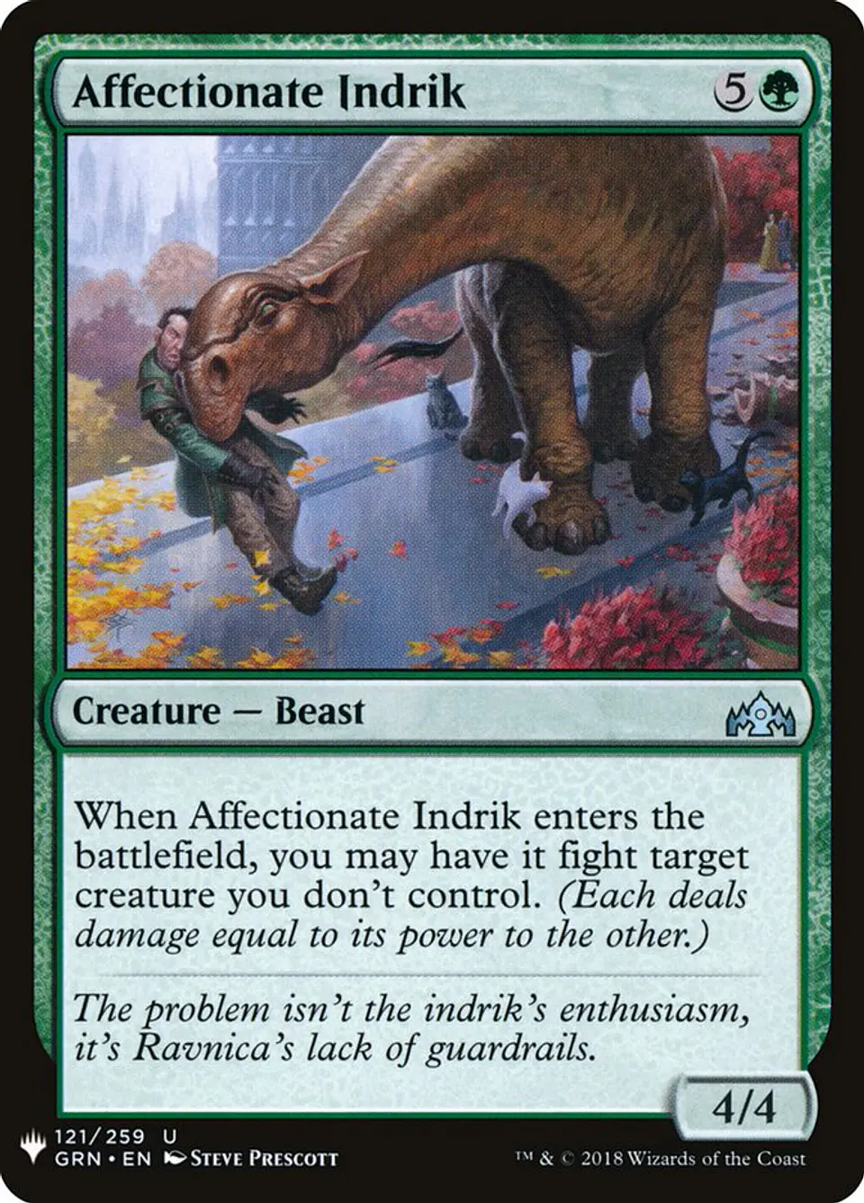Affectionate Indrik (The List) 1