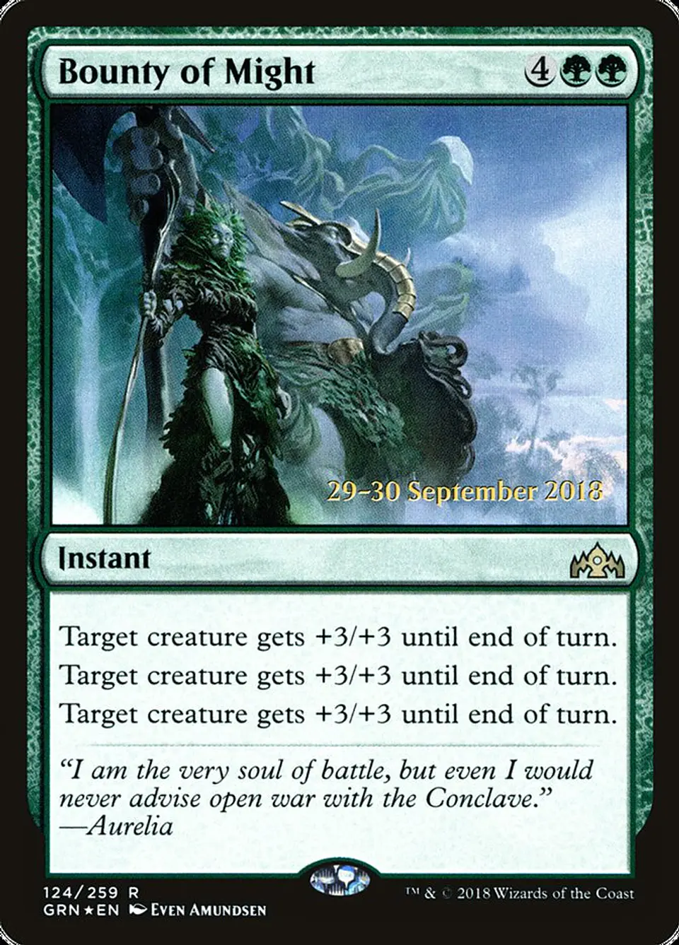 Bounty of Might (Pre-release) 1