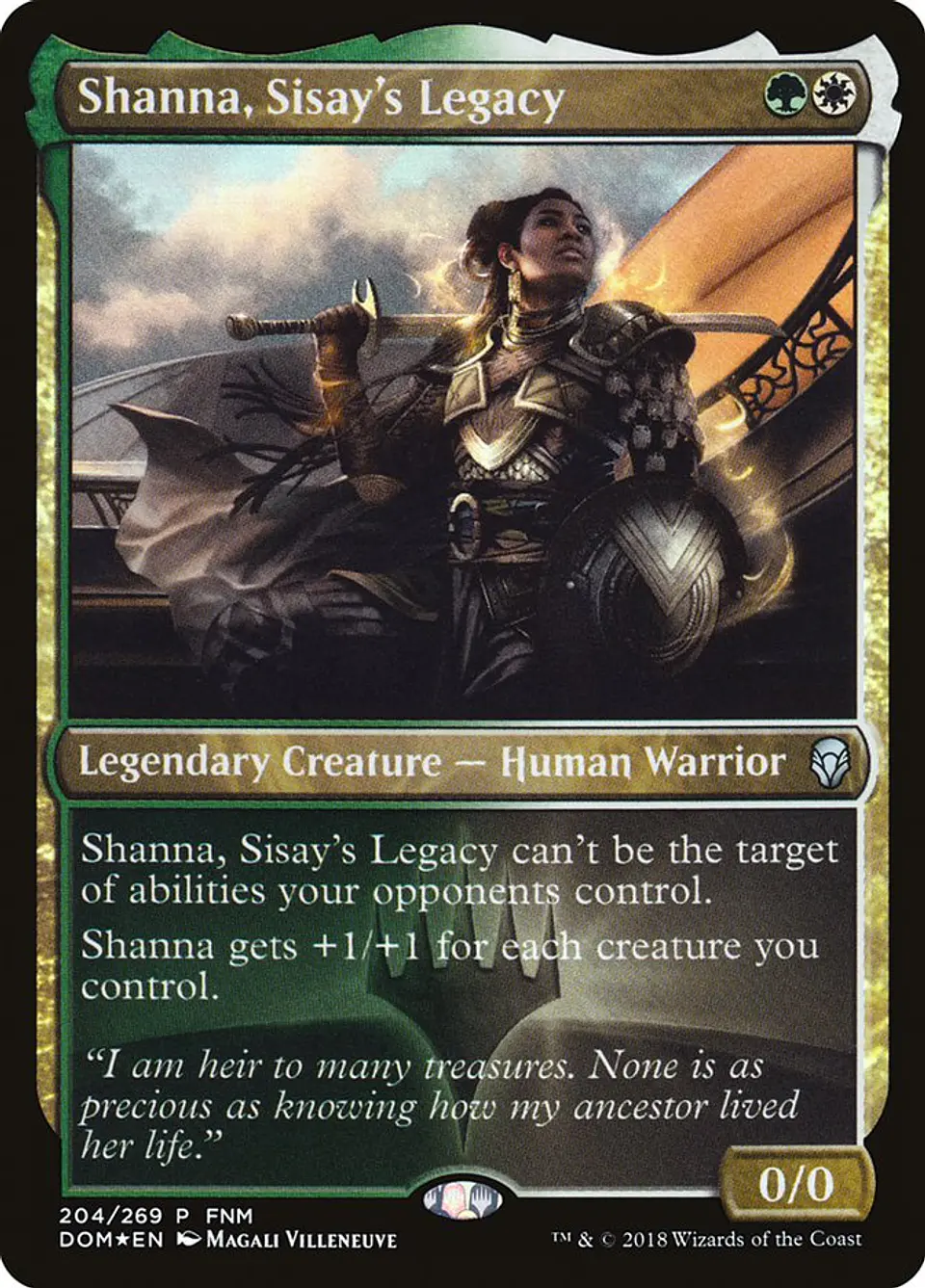 Shanna, Sisay's Legacy (FNM) 1