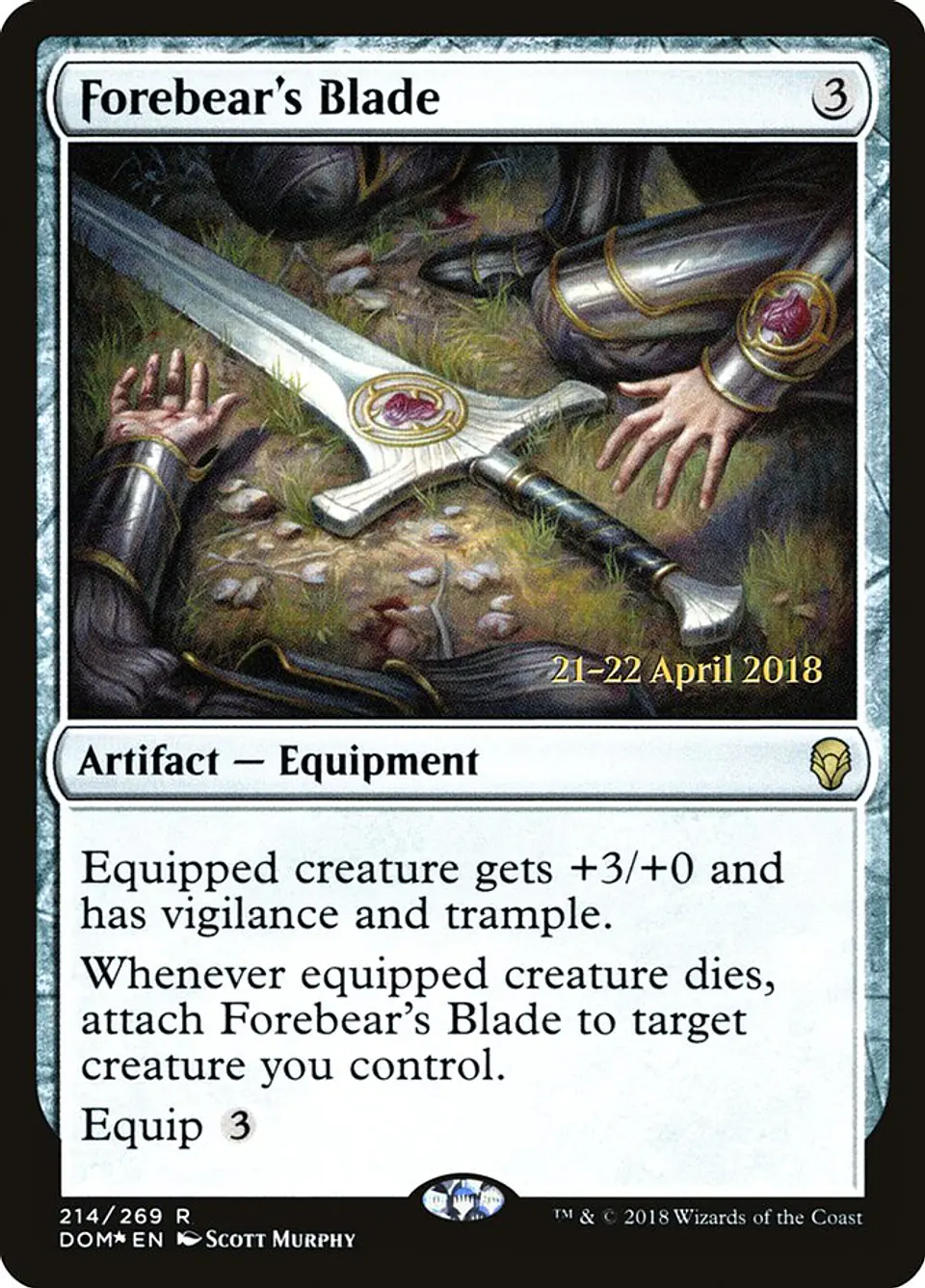 Forebear's Blade (Pre-release) 1