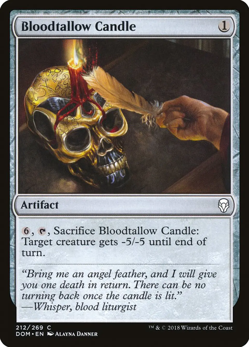 Bloodtallow Candle 1