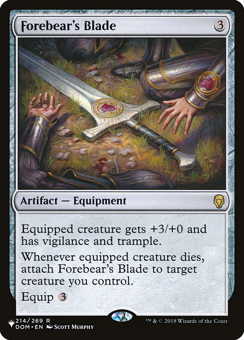 Forebear's Blade (The List)