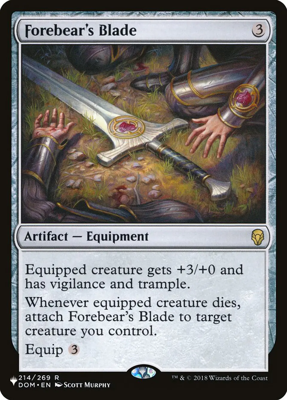 Forebear's Blade (The List) 1