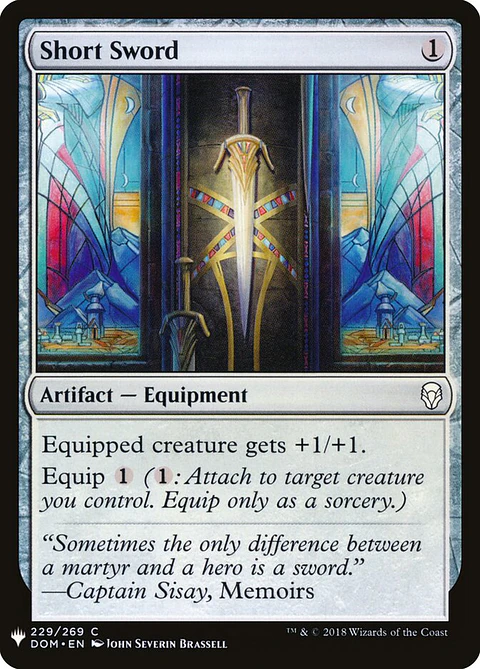 Short Sword (The List)