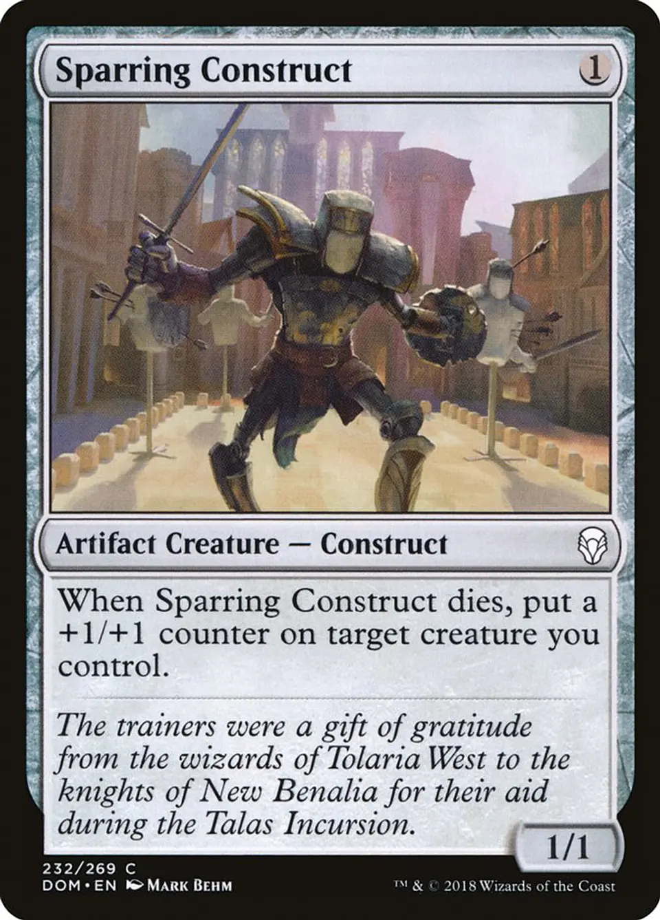 Sparring Construct 1