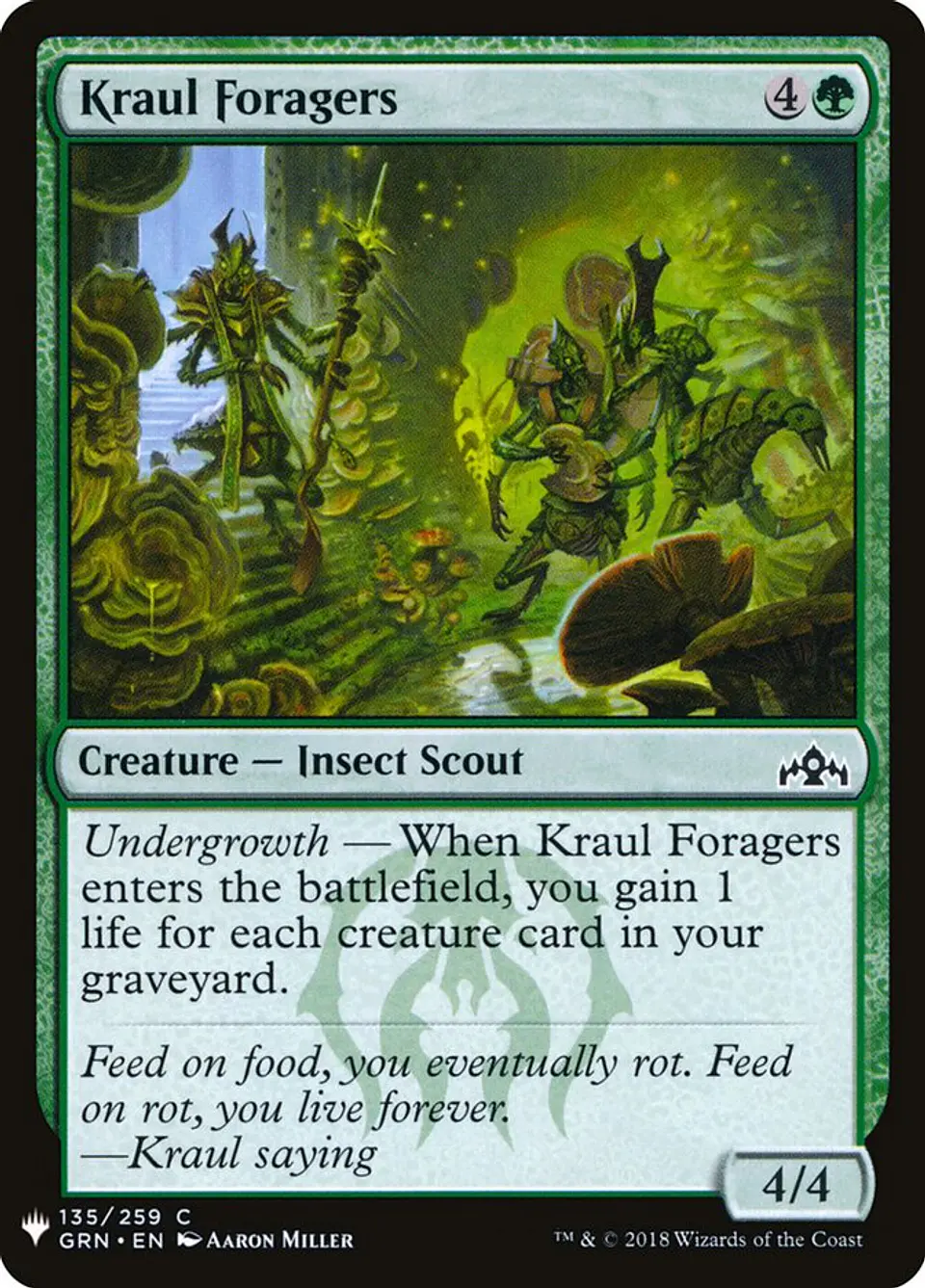Kraul Foragers (The List) 1
