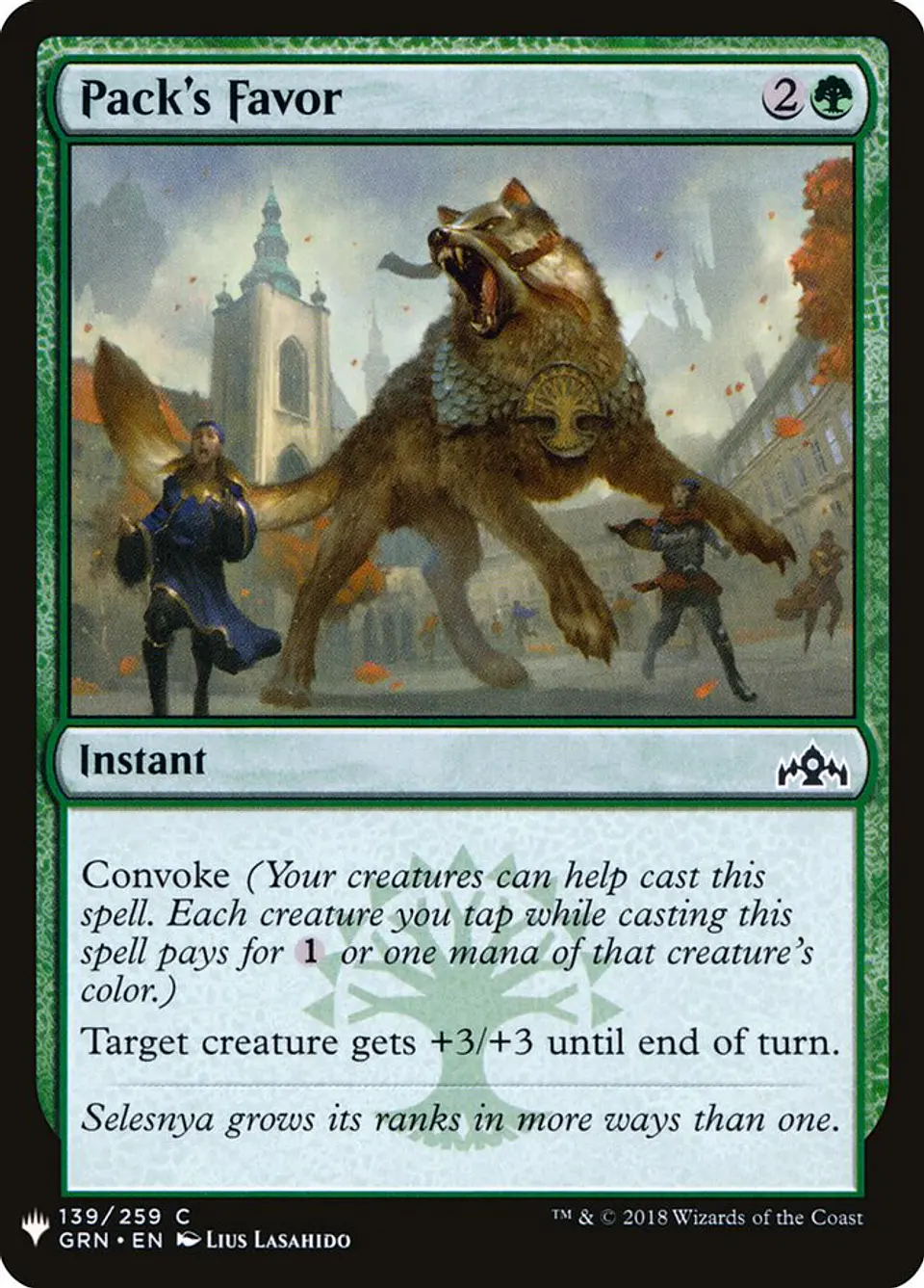 Pack's Favor (The List) 1