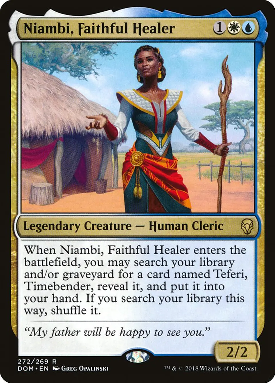 Niambi, Faithful Healer 1