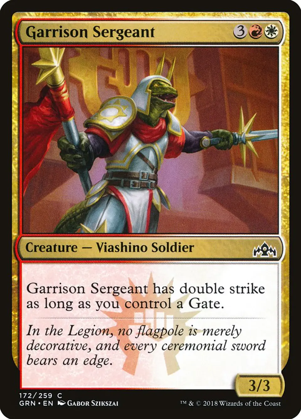 Garrison Sergeant 1