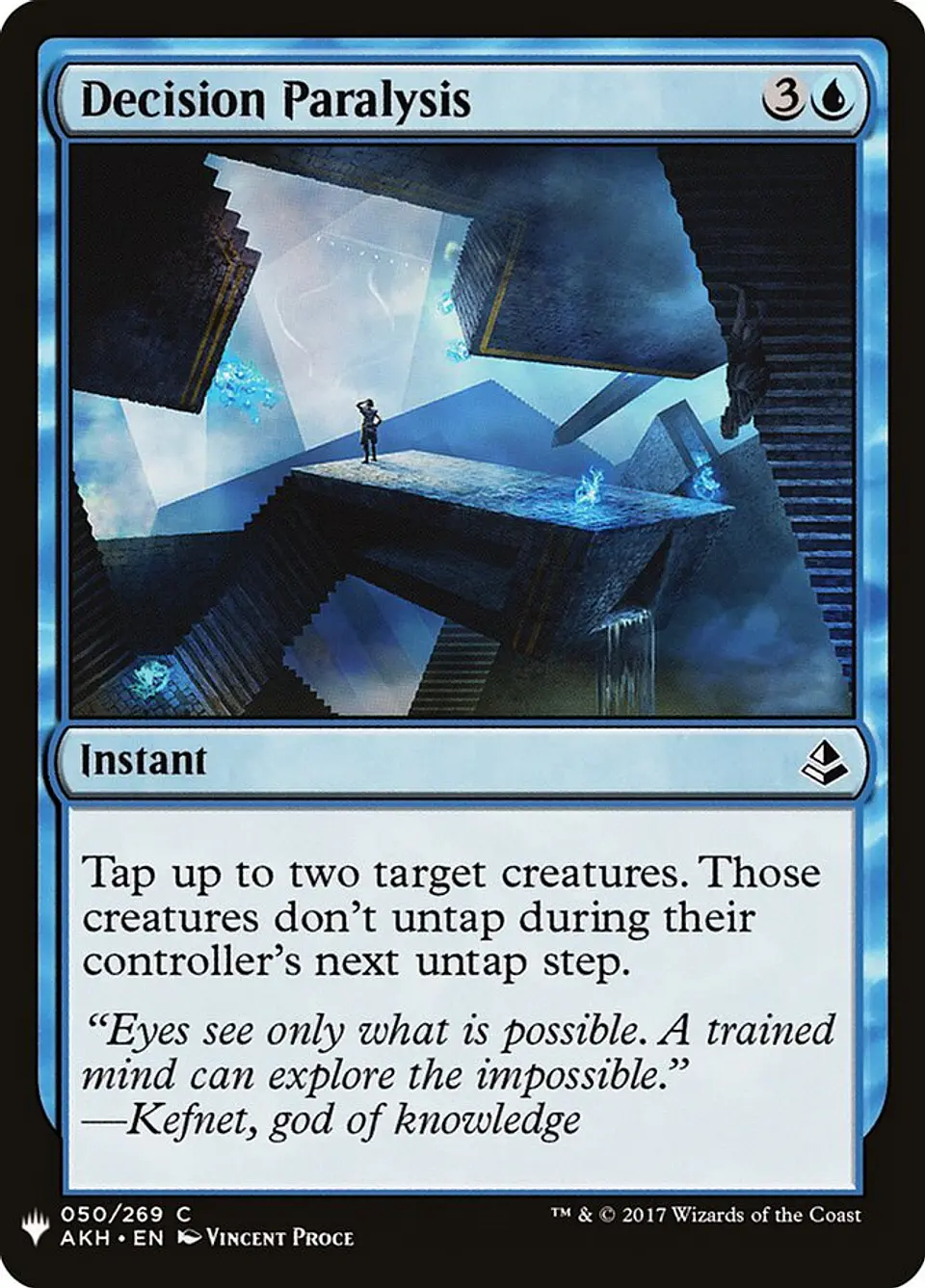 Decision Paralysis (The List) 1