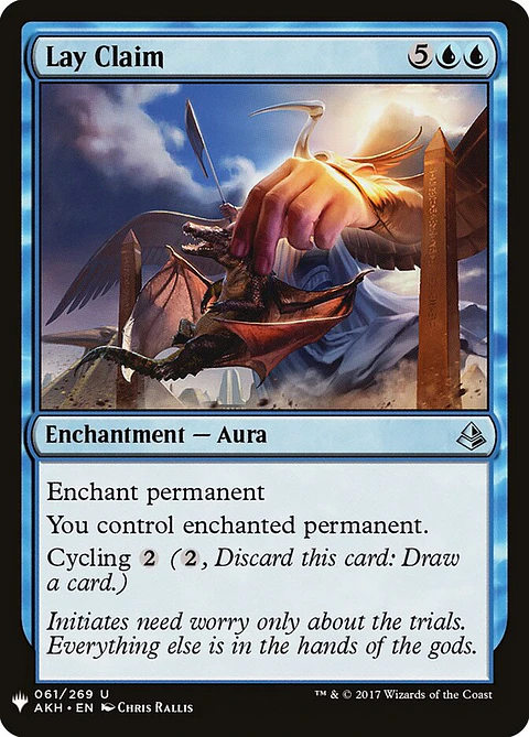 Lay Claim (The List)